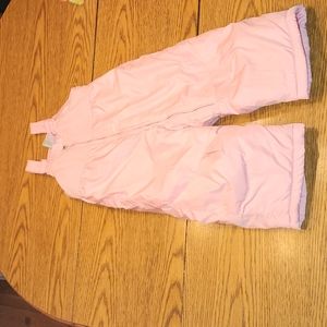 24 months pink snow pants